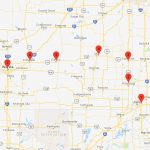 Beeline Express Joplin to Wichita Route Map