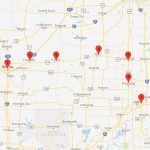 Beeline Express Wichita to Joplin Route Map